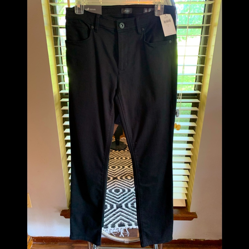 NWT J.Jill Denim High Rise Straight Leg Jeans